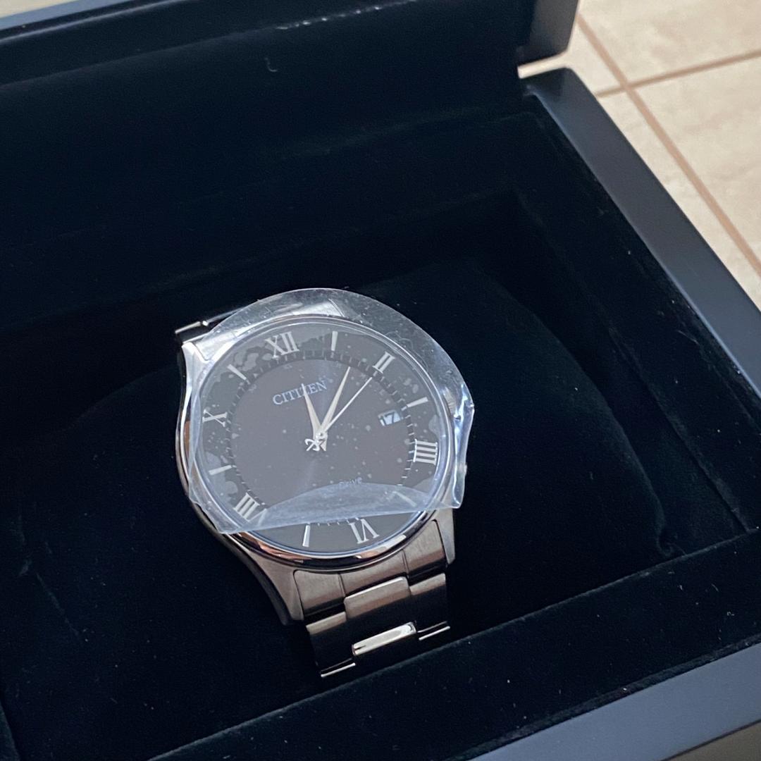 【すばる様】シチズン　AS1060-54E　黒　別注ソーラー腕時計対応BOX付属