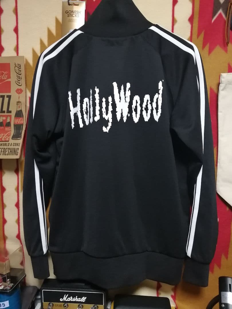 ハリウッドザコシショウ トラックジャケット 黒