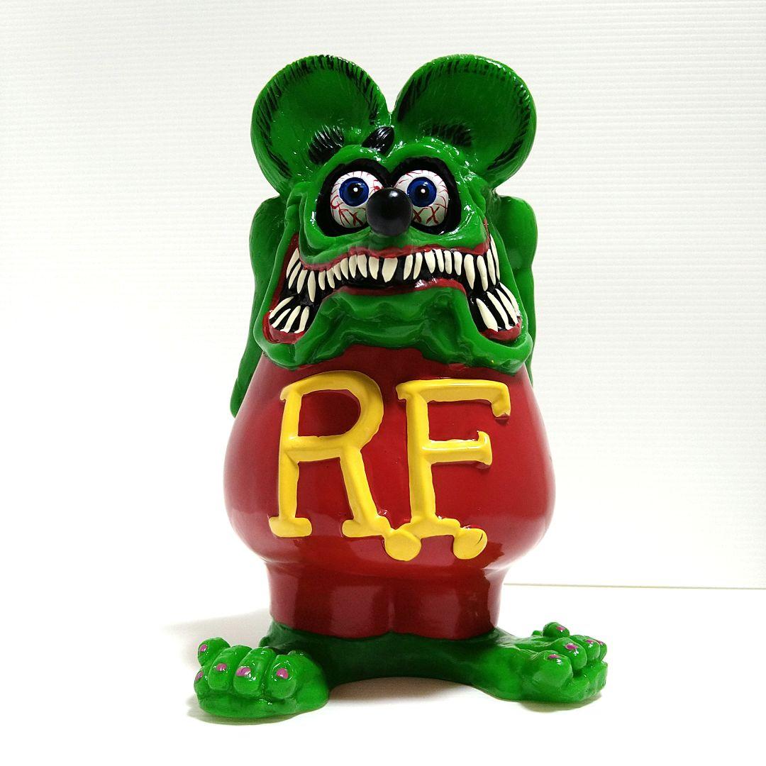 希少品 ミッキーマウスのお父さん ラットフィンク Rat Fink 貯金箱