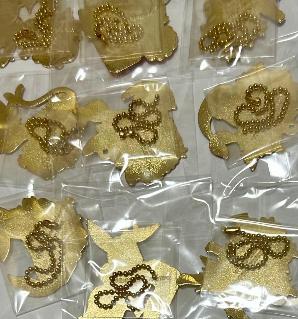 ポケモン イーブイ 一番くじ CRYSTAL DROPS メタルチャーム コンプ