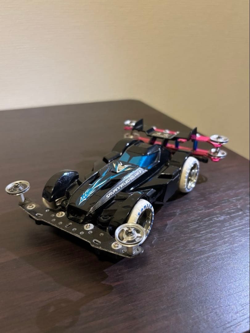 【最終新春セール】ミニ四駆 限定カスタマイズサバンナレオブラックSPVer.Ⅱ クリスマスセール】ミニ四駆 限定カスタマイズサバンナレオブラック