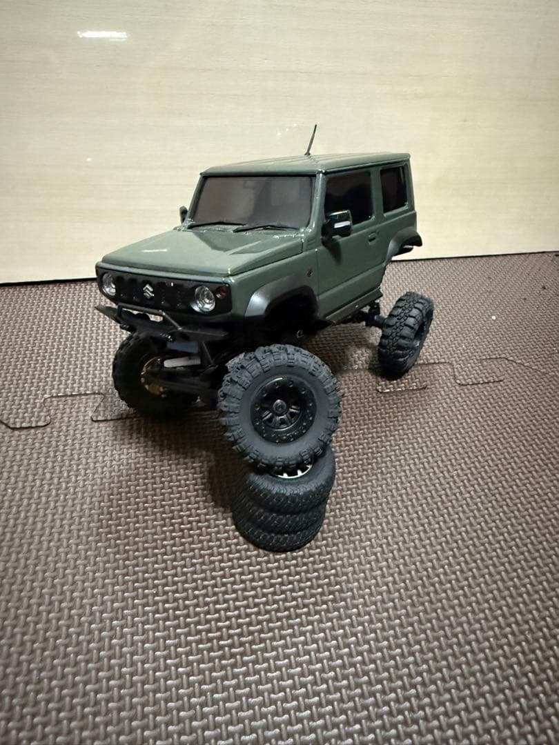 最終値下げ　京商　ミニッツ4×4ジムニー 社外サーボ&ESC 最終値下げ 京商 ミニッツ4×4ジムニー 社外サーボ&ESC