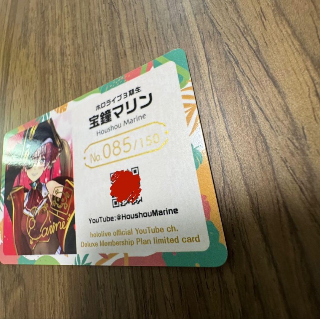 超希少品!】ホロライブ EXPO メンバーシップ デラックスプラン 宝鐘