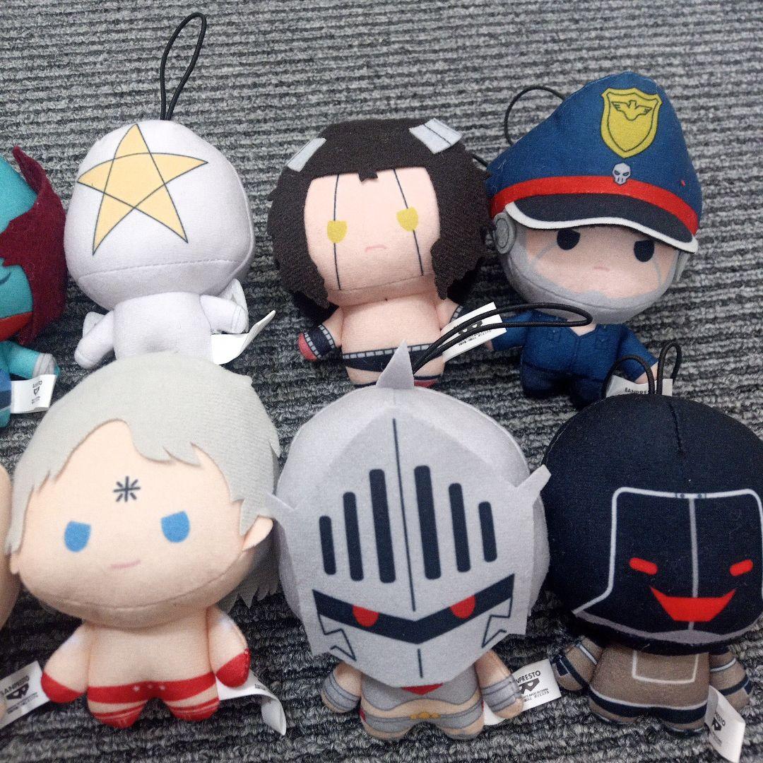 【最安値】キン肉マン　完璧超人始祖編　ゴムひも付きぬいぐるみ　全12種コンプ