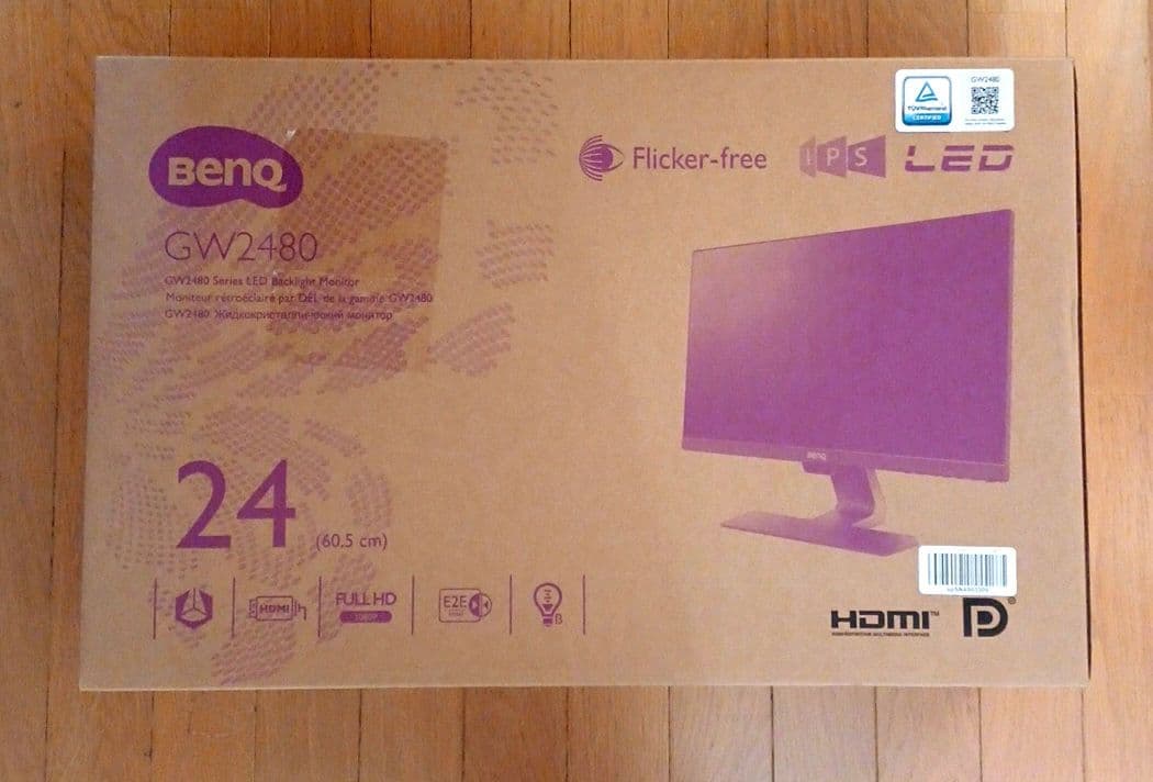 【新品・未開封】BenQ GW2480 24インチ フルHDモニター BenQ 24