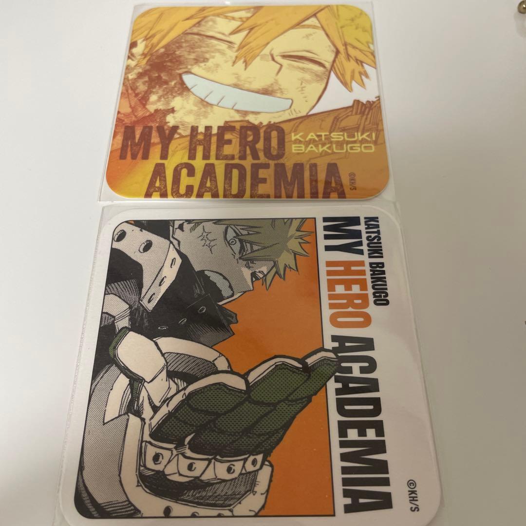 僕のヒーローアカデミア 爆豪勝己 アートコースター 2枚セット - メルカリ