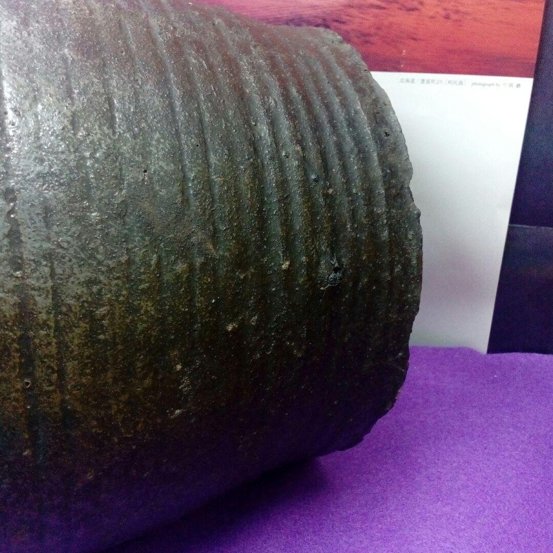 ２７０年頃前江戸時代旧家蔵出詳細不明大口かめ壺高さ２５センチ景色良い当時物