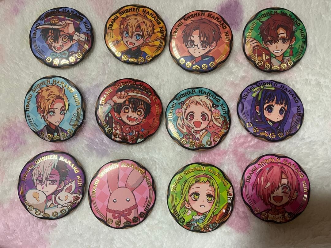 地縛少年花子くん ミュージアム まとめ売り 缶バッジ（フルセット