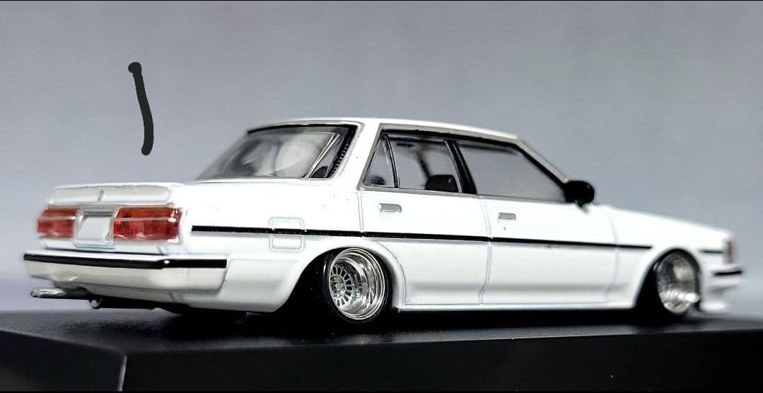 よーよ1/64　GX71　クレスタ改　2台セットSSRマークⅢ　アルミ製