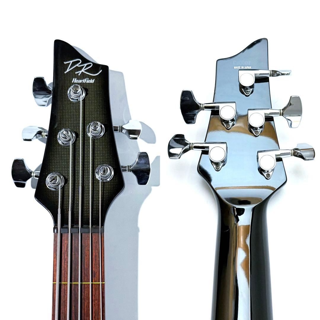 希少】HEARTFIELD DR-5 カスタム 5弦ベース フレットレス仕様 - メルカリ