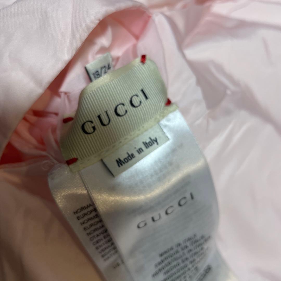 GUCCI⭐︎babyダウンジャケット90cmGGロゴpink