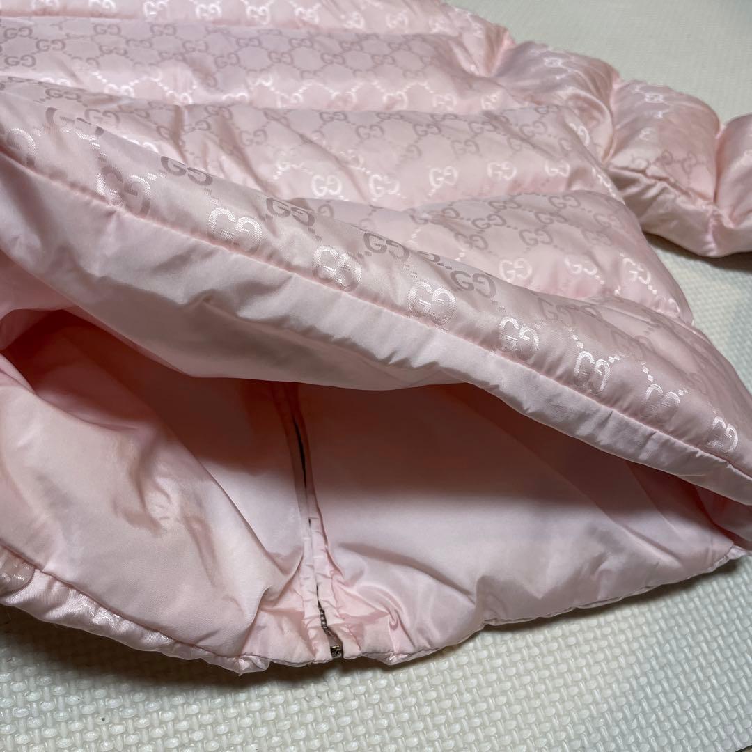 GUCCI⭐︎babyダウンジャケット90cmGGロゴpink