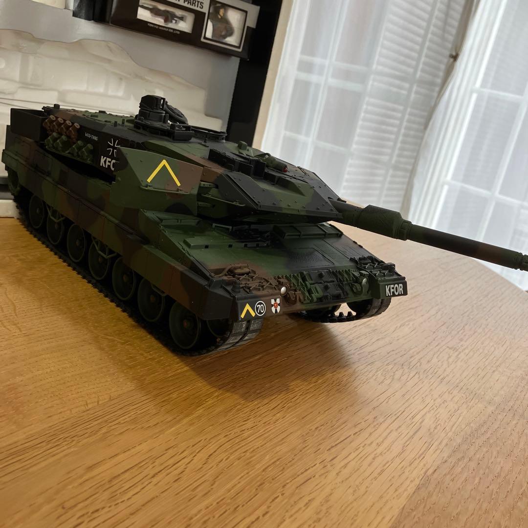 東京マルイ製1/24リアルスケール ラジコン/レオパルド2A5(動作確認済)