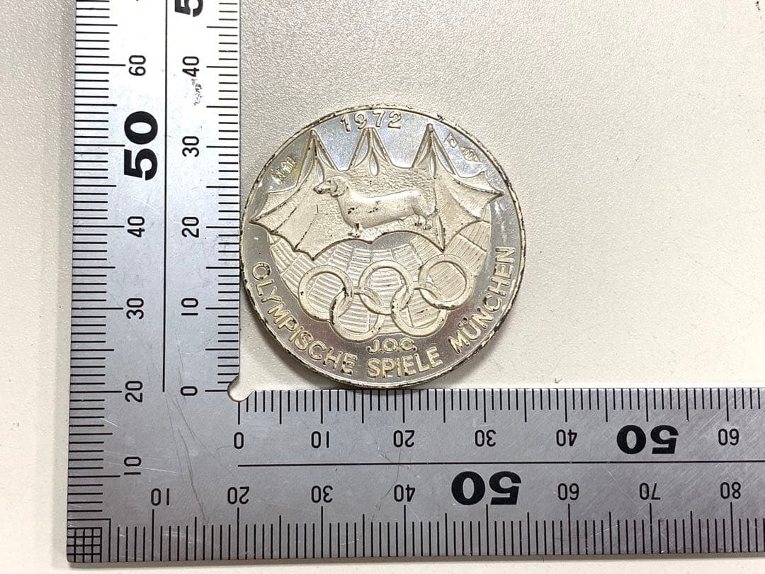 貴重☆レア☆第20回オリンピック ミュンヘン大会公式参加メダル 第20回
