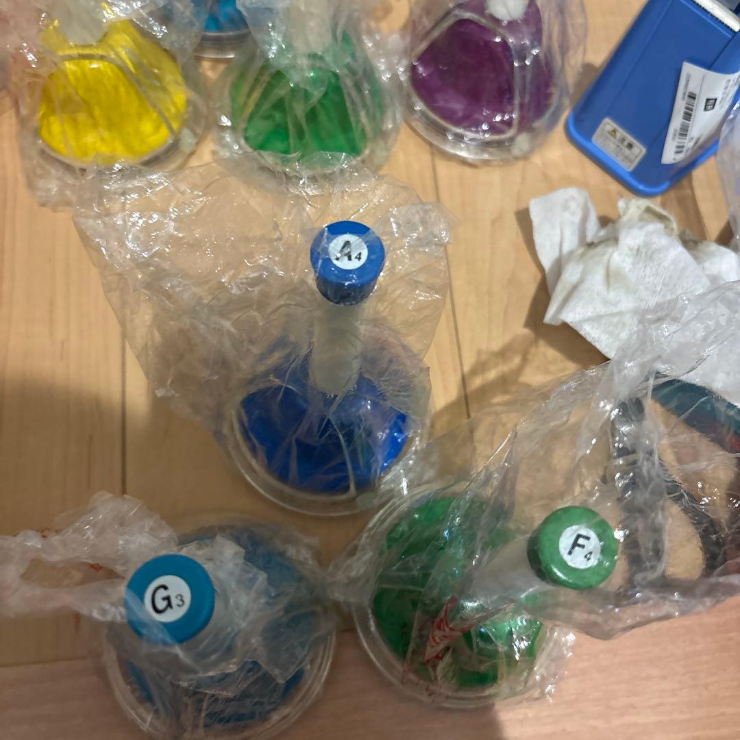 【美品】ベルコーラス ハンドベル20音 セットBC-20K ＋　3years