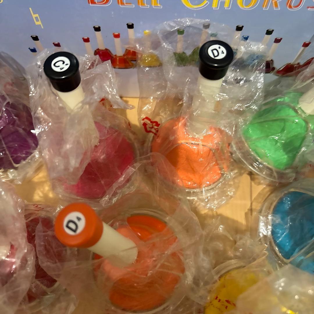 【美品】ベルコーラス ハンドベル20音 セットBC-20K ＋　3years