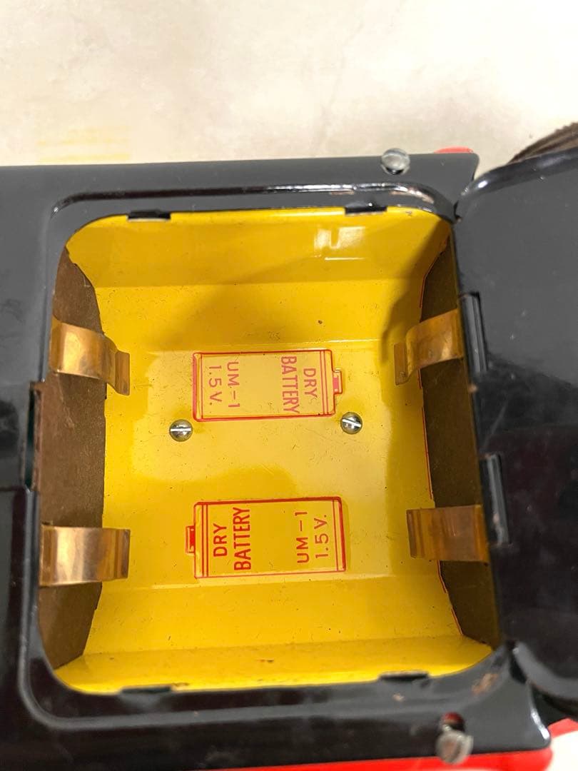 超激レア マスダヤ ブリキ ソニコンバス 赤 ブリキ製 昭和レトロ 増田屋