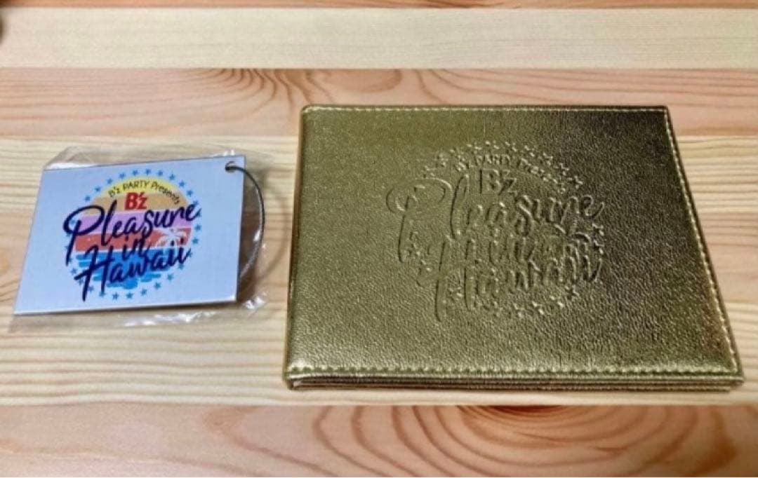 【未使用】B’z Pleasure in Hawaii ハワイ 特典 2点セット 未使用】B'z Pleasure in Hawaii ハワイ 特典 2点セット 未使用】B'z