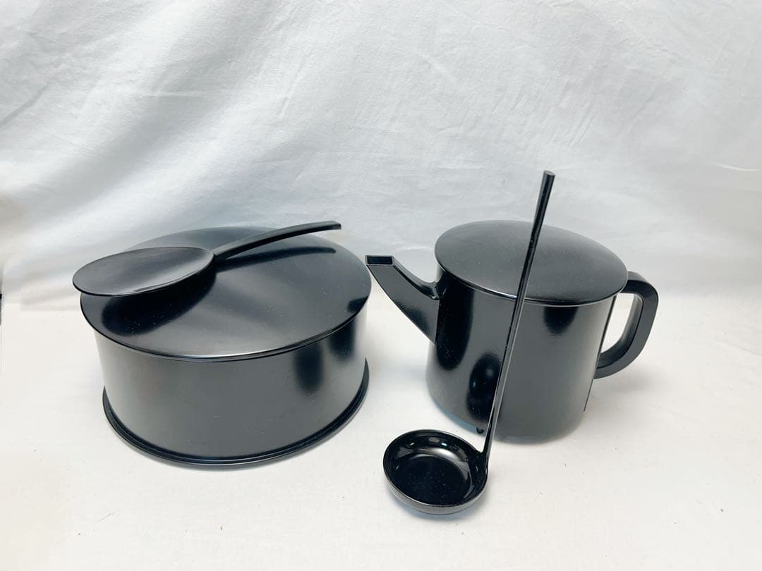 未使用 懐石道具揃えて 一式 五客揃 漆器 元箱