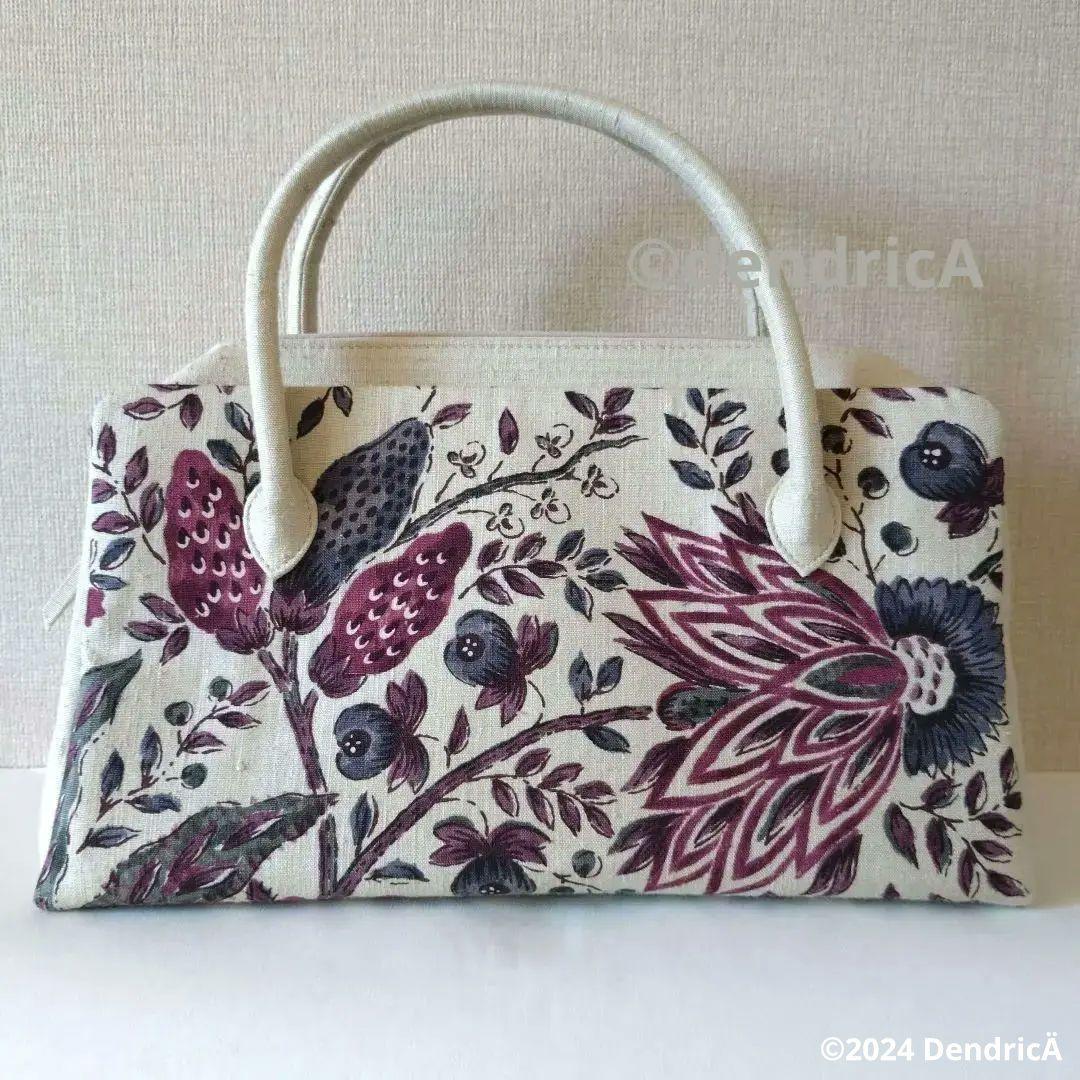 利休バッグ　京都ゆうび　オランダ更紗　和装　着物　トートバッグ　入学式　イベント