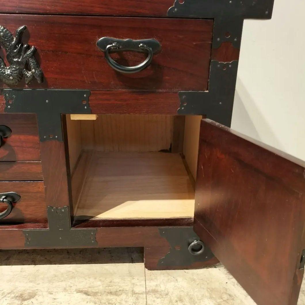 M♢ヒクラジ様専用 伝統的 木製箪笥 時代箪笥 民芸調家具