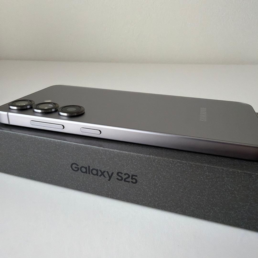 【国内版/極美品】Galaxy S25 SIMフリー 256GB 純正ケース付