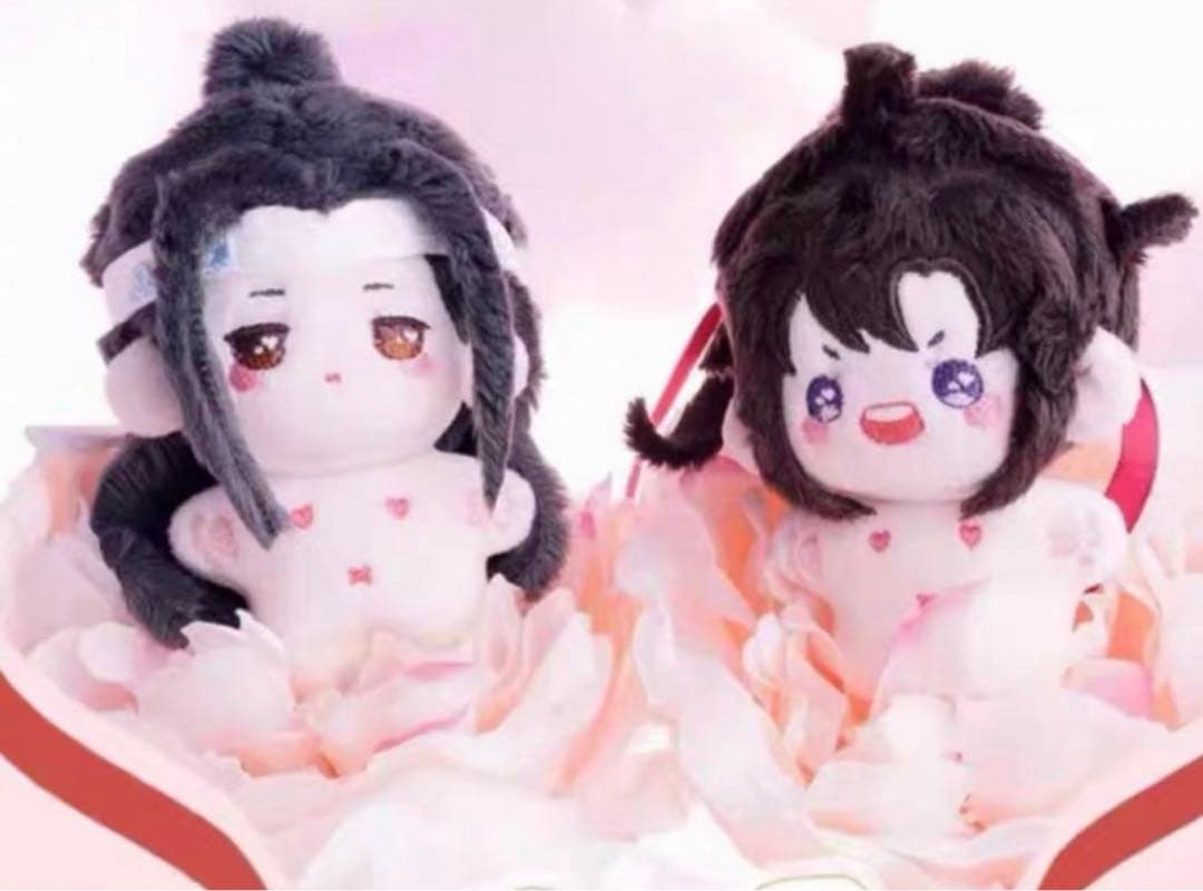 魔道祖師 KAZE公式 ぬいぐるみ 5cm 魏無羨 藍忘機