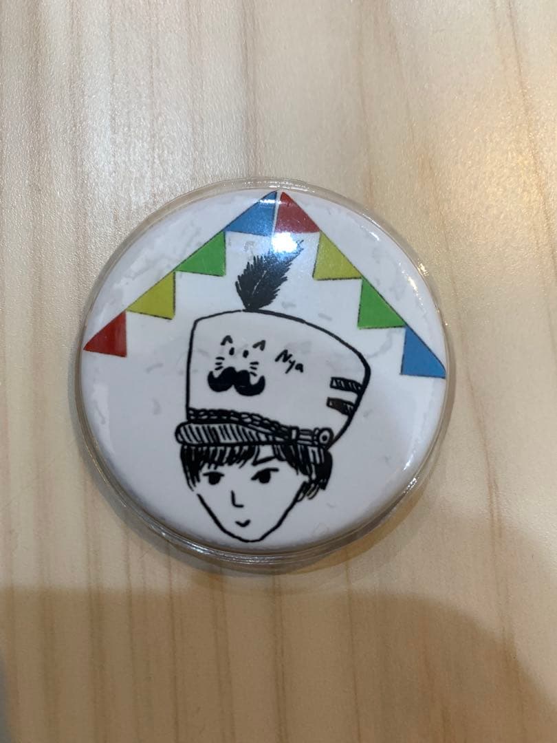 Official dism メンバー全員 似顔絵 缶バッジ 4個セット