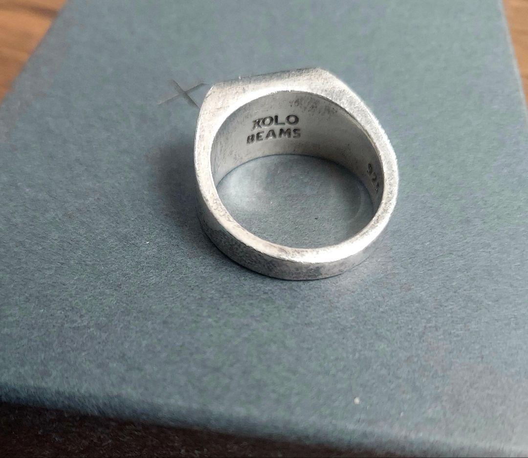 XOLO JEWELRY × BEAMS Signet Flower Ring