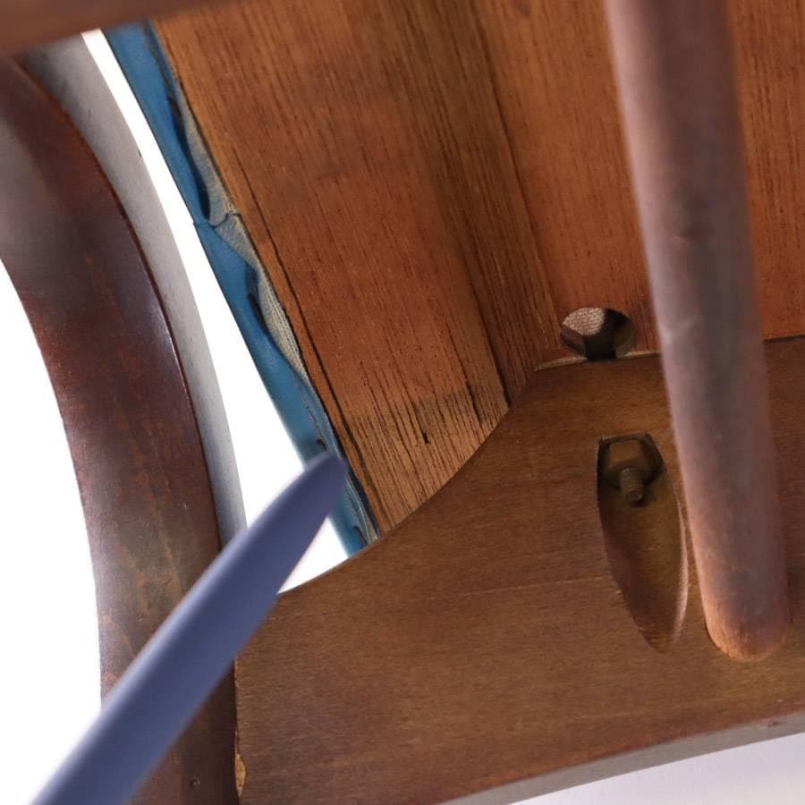 3脚まとめ買い1 秋田木工 IDC大塚 No.202 剣持勇 ブルー グリーン