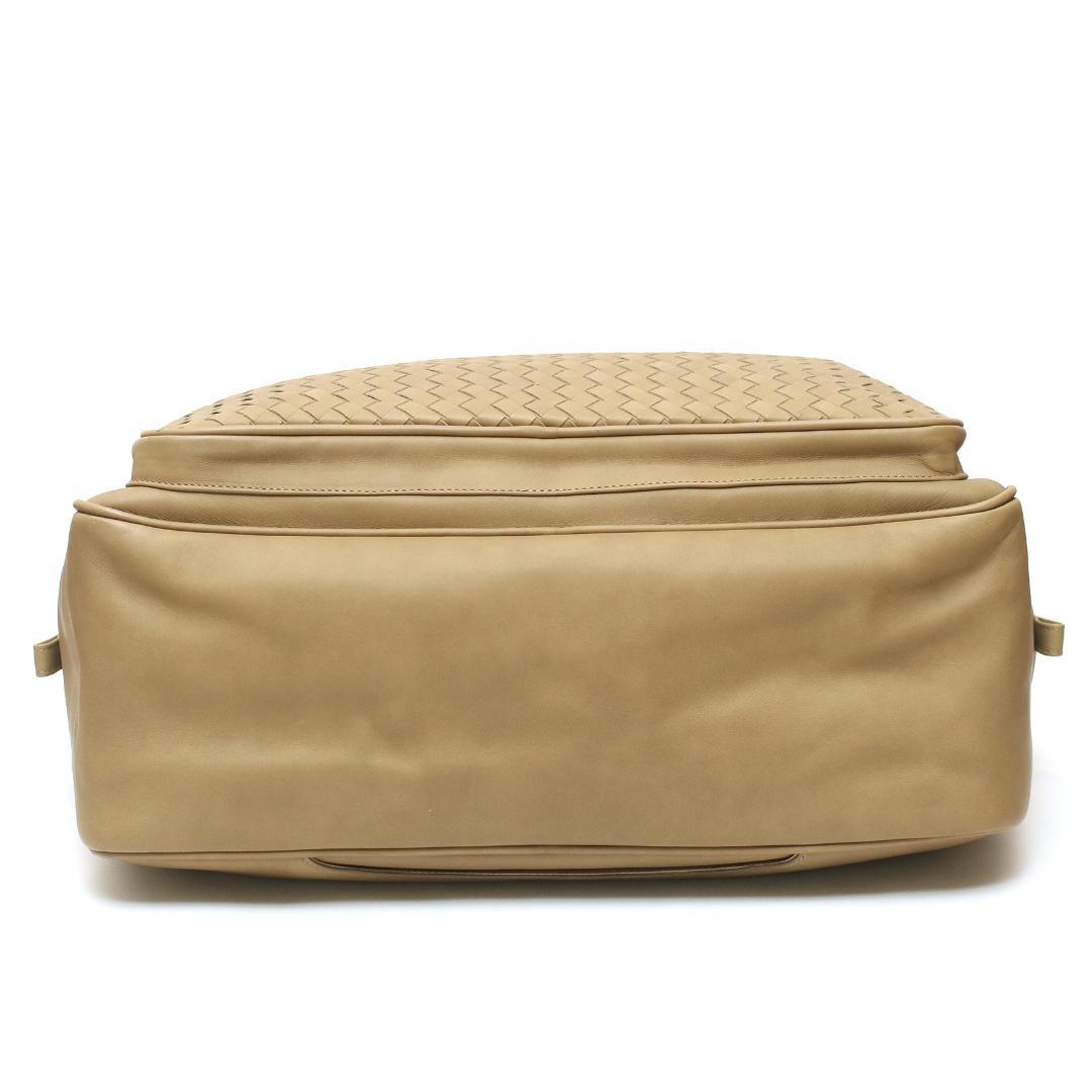 【美品】ボッテガ・ヴェネタ イントレチャート ベージュ ビジネスバッグ イタリー