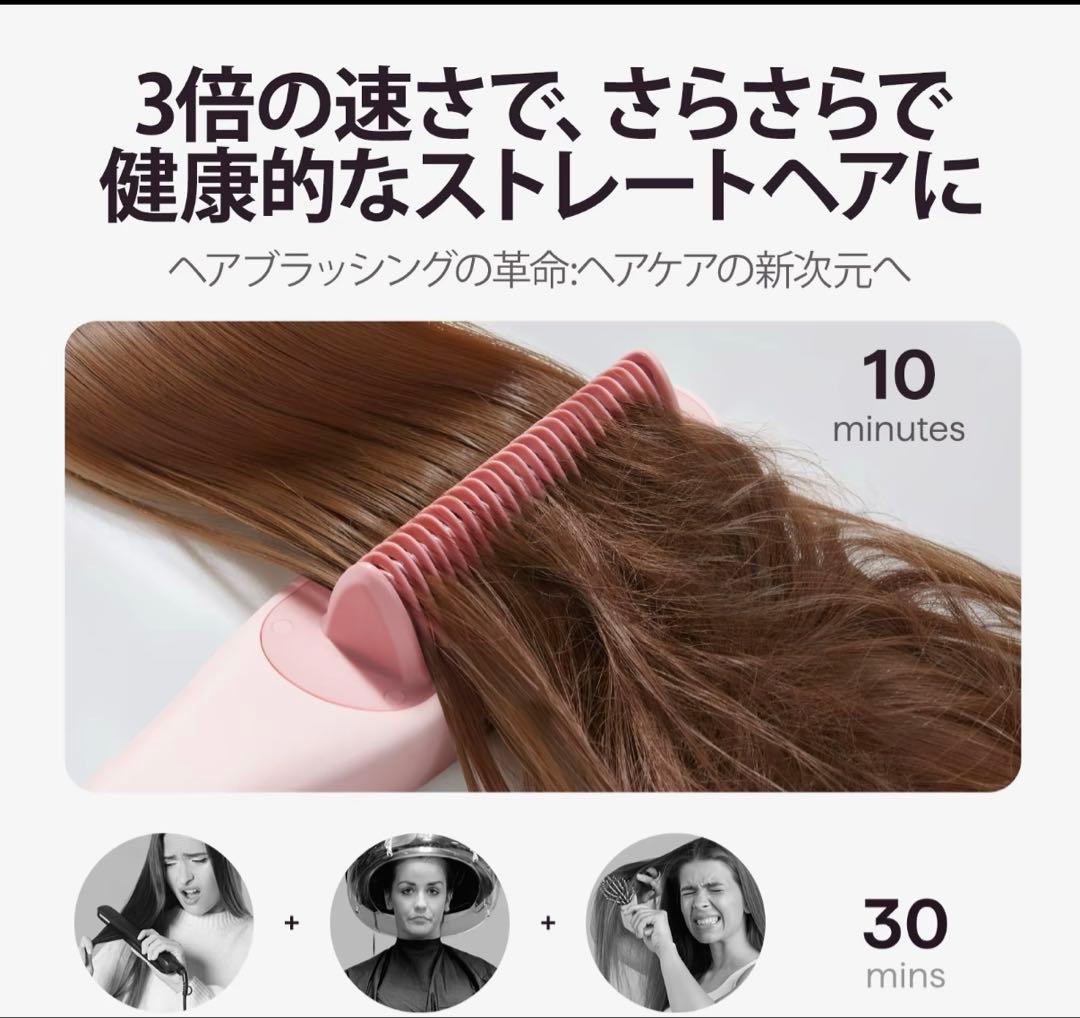 WAVY TALK スチームブラシアイロン - メルカリ