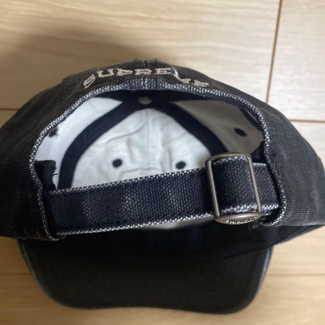 SUPREME Sロゴキャップ 黒 キャップ ロゴ
