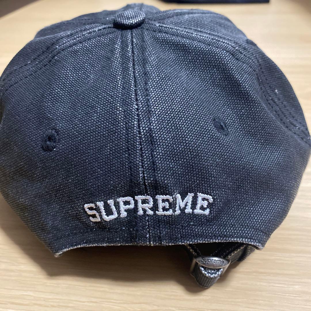 SUPREME Sロゴキャップ 黒 キャップ ロゴ