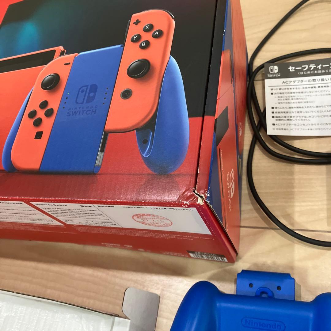 スイッチ　本体　マリオレッド ブルー　限定品