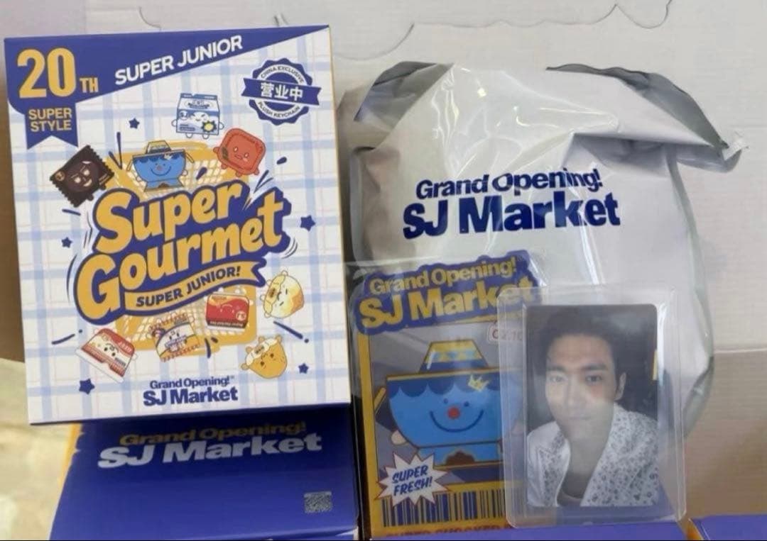 SUPERJUNIOR SJMarket 中華 シウォン ランダム キーホルダー