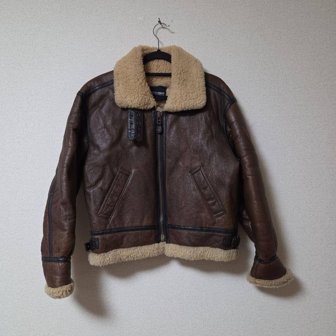 GIORGIO ARMANI ジョルジオアルマーニ B-3 フライトジャケット GIORGIO ARMANI ジョルジオアルマーニ B-3 フライトジャケット GIORGIO