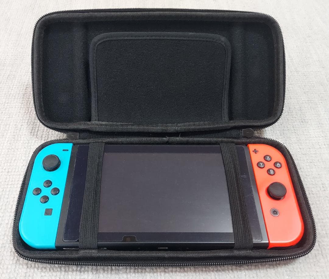 Switch本体一式(バッテリー強化版)＋キャリングケース＋microSDカード