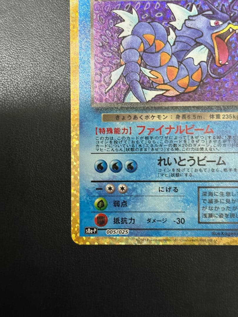 【美品】わるいギャラドス プロモカードパック 25th ポケモンカード