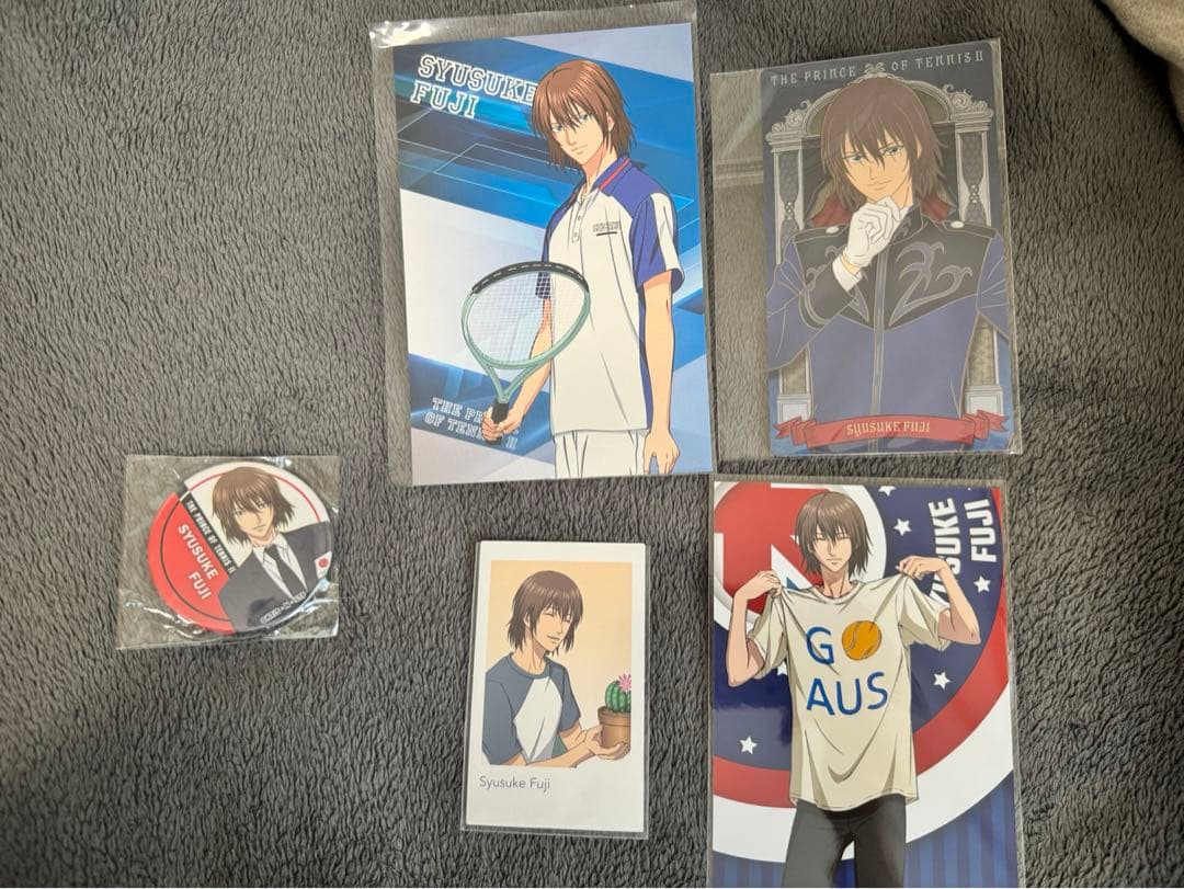 新テニスの王子様 テニプリ テニフェス デコガチャ 缶マグネット 不二