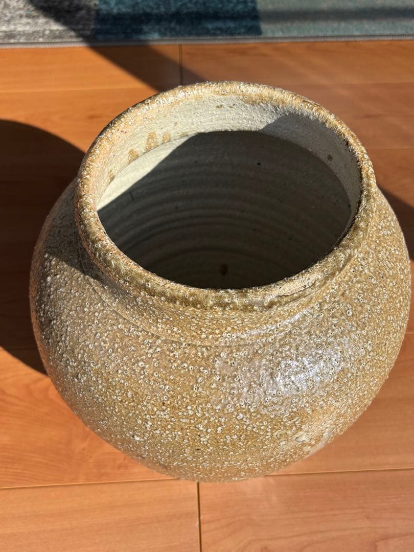 信楽焼 壺 花瓶 生花陶器 アンティーク置物