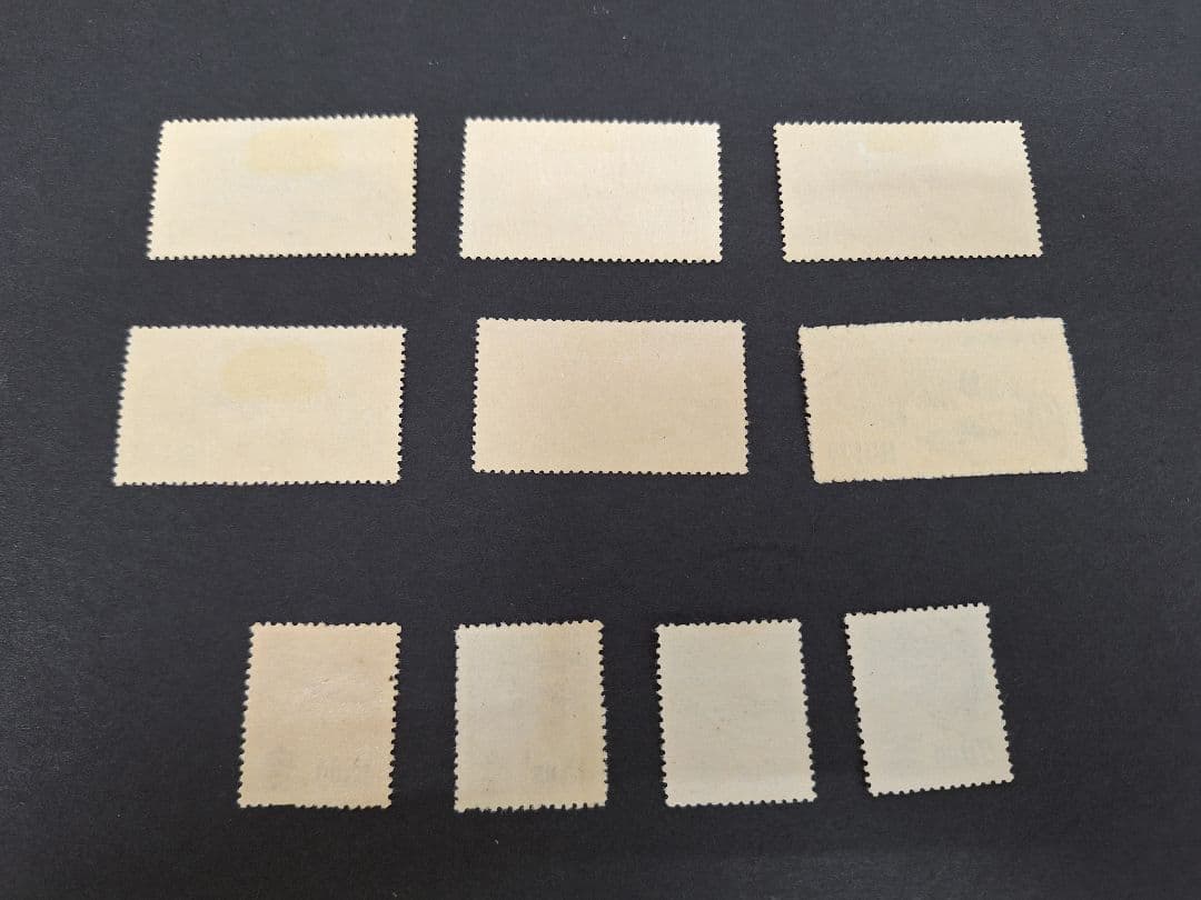 ○ 銭単位切手 航空切手 立山航空(銭位) 全揃 と おまけ ○