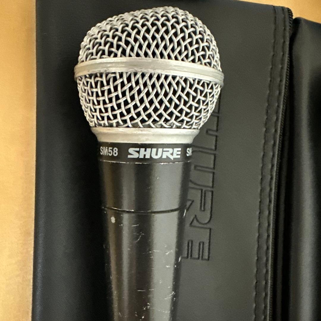 SHURE　SM58 2本セット　メキシコ製　音出しOK