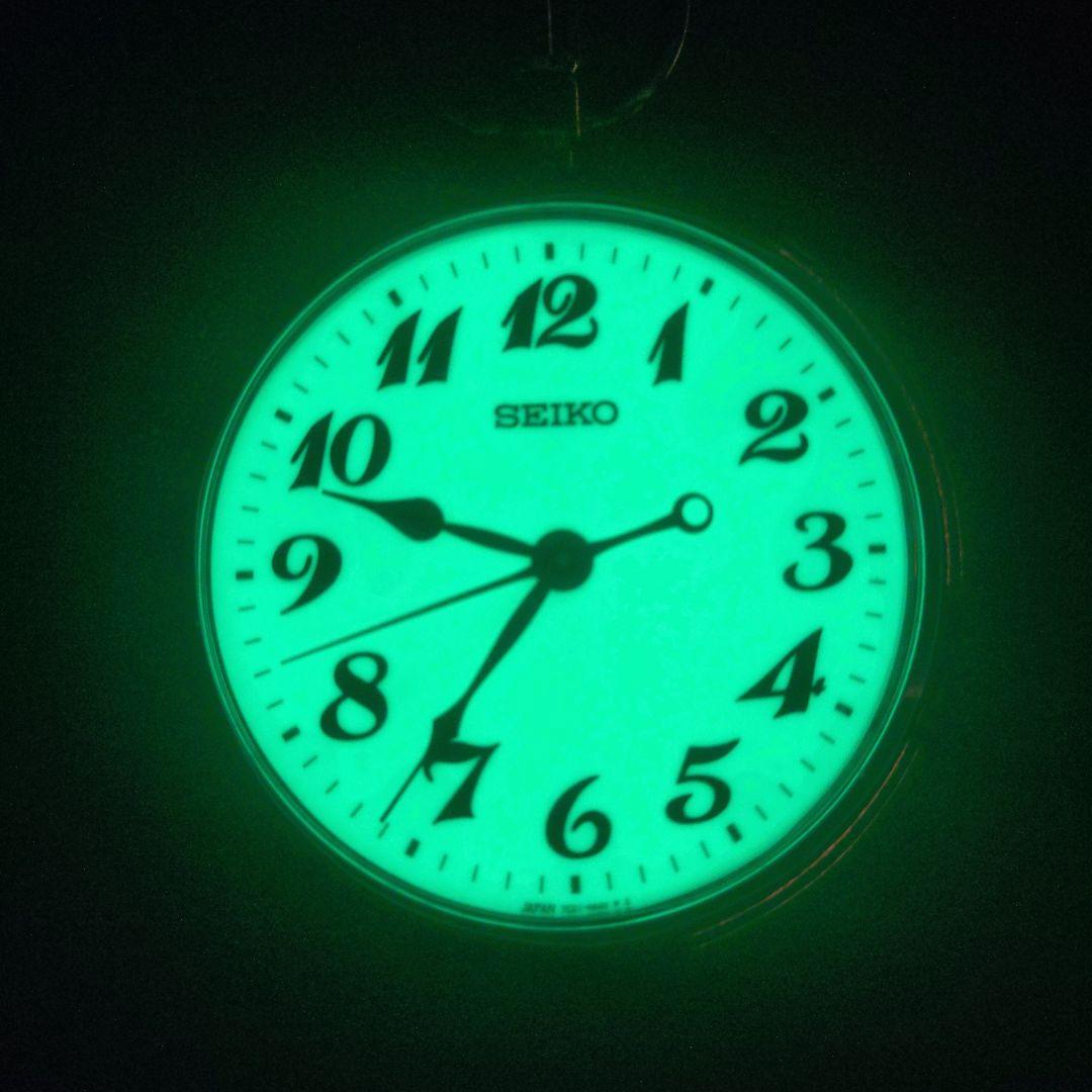 鉄道時計 ルミブライト 蓄光 夜光 懐中時計 SEIKO セイコー
