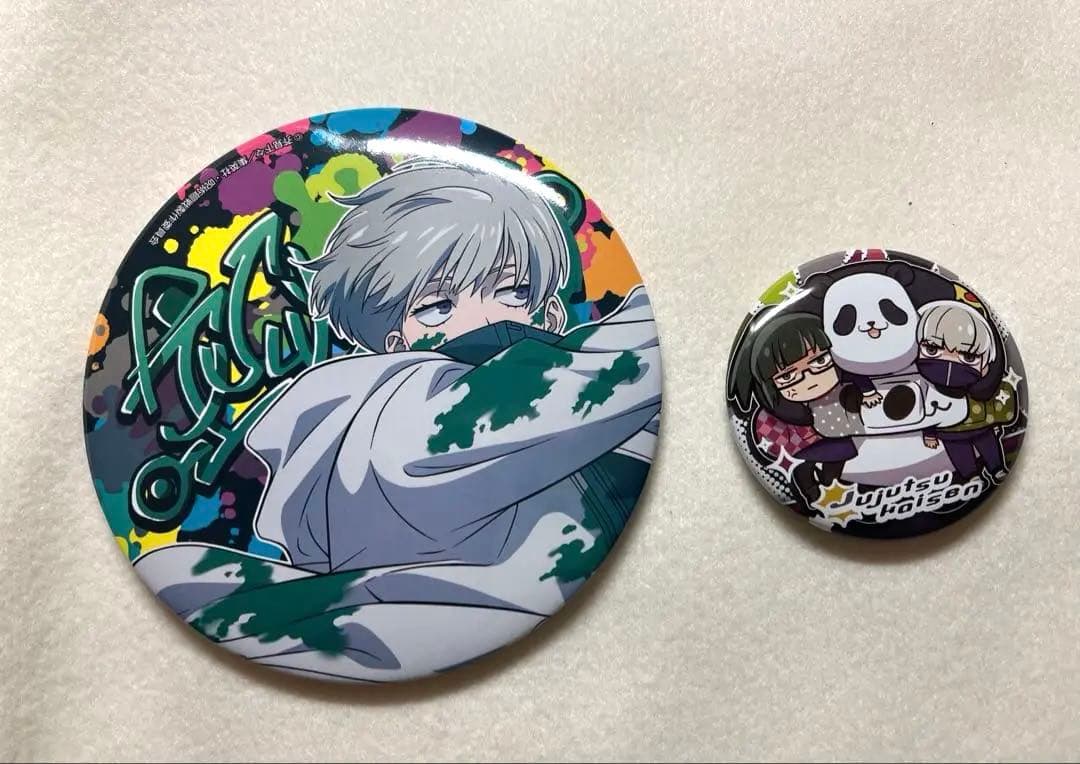 呪術廻戦 狗巻棘 缶バッジ 2点 - メルカリ
