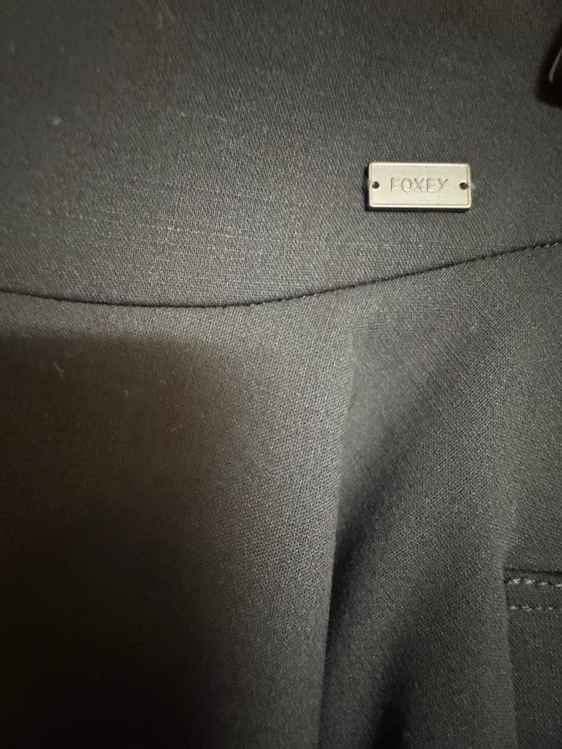 FOXEY（フォクシー） ブラック サーキュラースカート 38