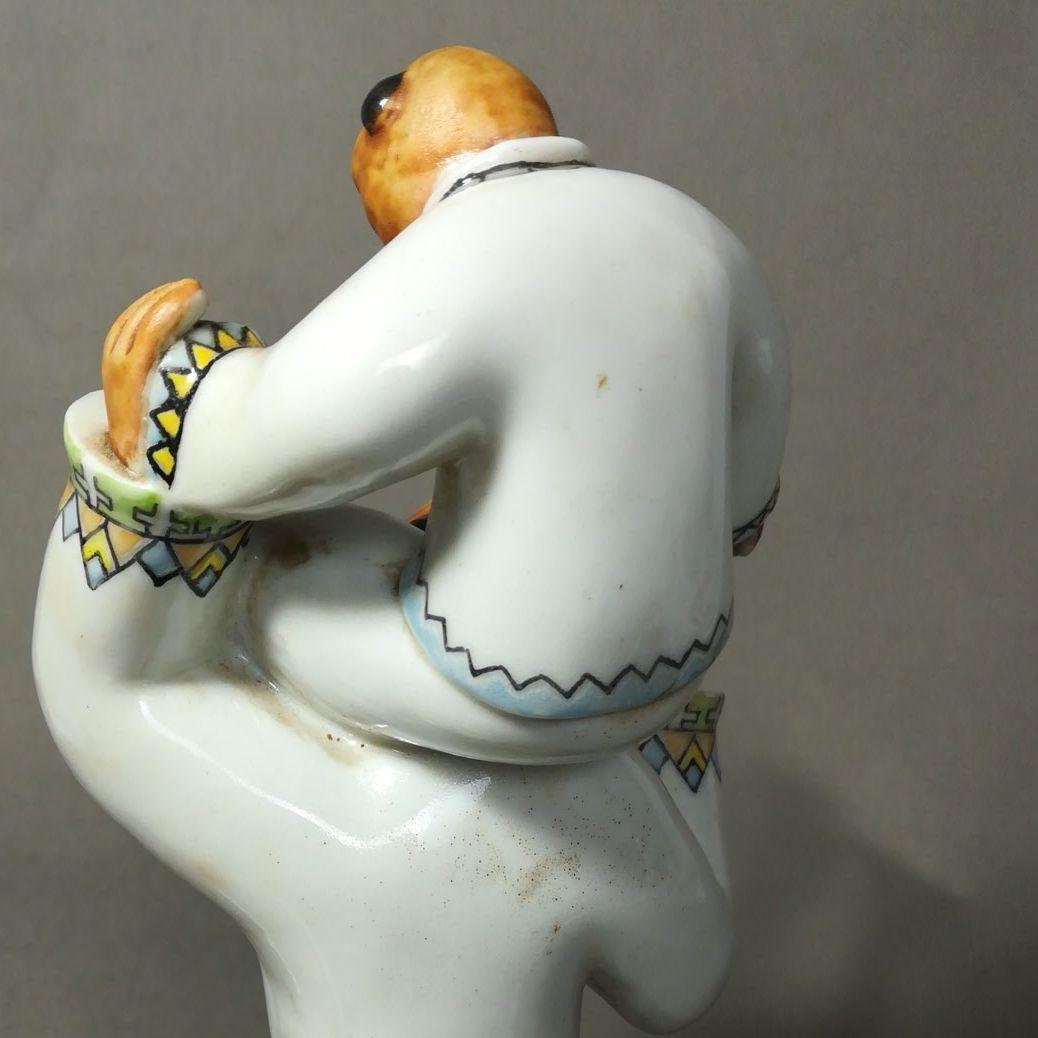 レア 希少 試作 大正 昭和 京都工業研究所 唐子置物 共箱｜レア 希少