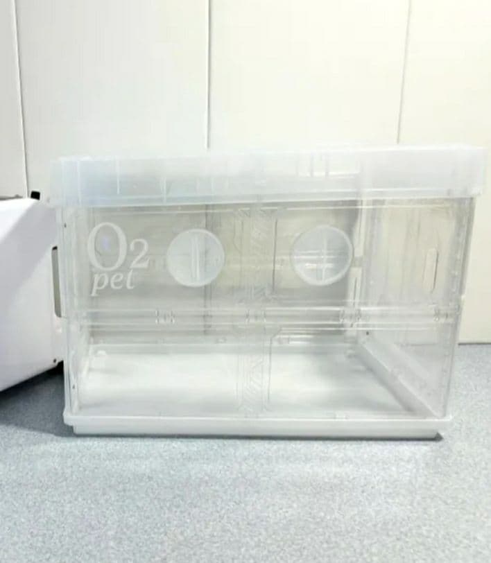 O2 pet アクリル製ペット用スタンド 中型