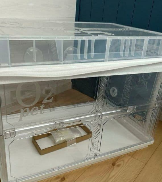 O2 pet アクリル製ペット用スタンド 中型