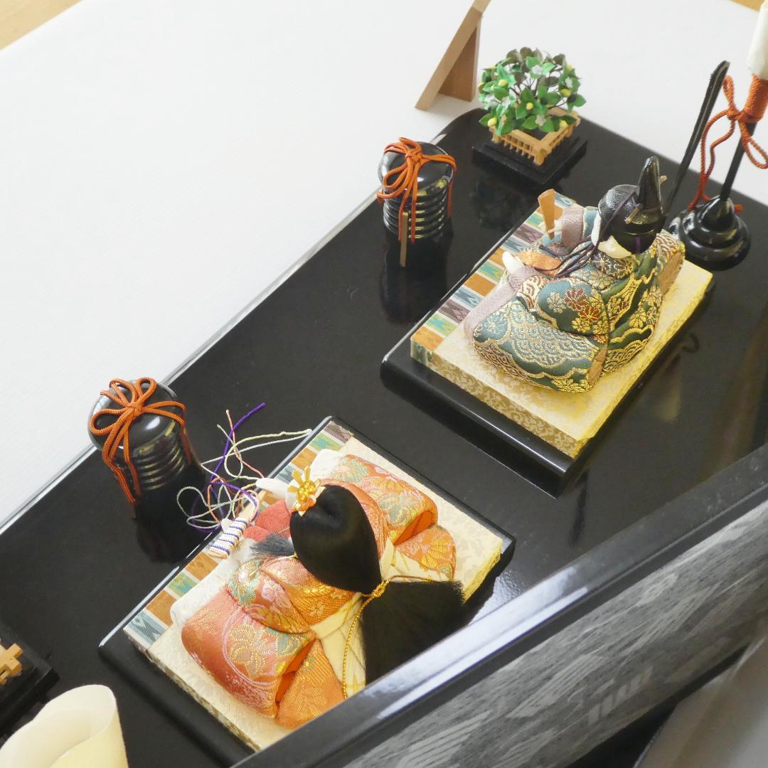 ＜久月＞朱雀雛 親王飾り 雛飾り（雛人形）